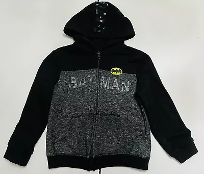 Buy Batman Zip Up Hoodie Age 6-7 Years • 1.50£