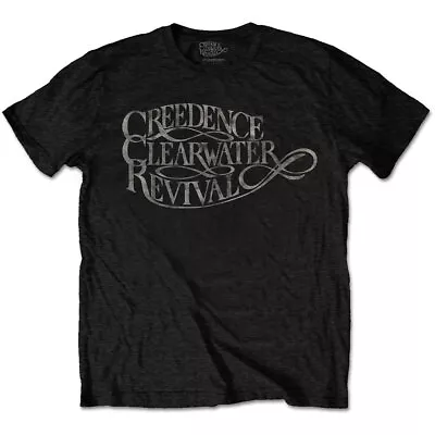 Buy Creedence Clearwater Revival Vintage Logo Official Merch T-shirt M/L/XL New • 20.90£