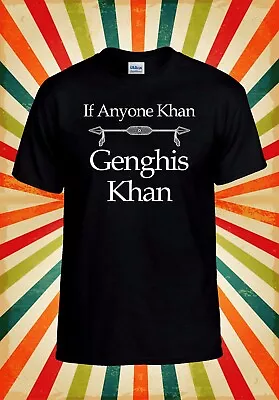 Buy If Anyone Khan Genghis Khan Conqueror Men Women Unisex Baseball T Shirt Top 2978 • 11.99£