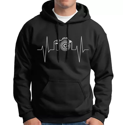 Buy Camera Heartbeat Photography Cool Flash Love Passion Mens Hoody Tee Top #D6 Lot • 3.99£