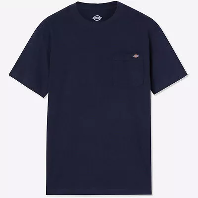 Buy Dickies Short Sleeve Casual Top Cotton Mens Everyday T-Shirt Blue • 17.99£