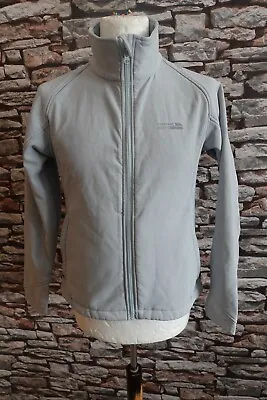 Buy Trespass Soft Shell Lightweight Grey Jacket Wind Resistant TP 50 Size Medium • 10.95£
