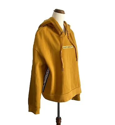 Buy Harry Potter Hufflepuff Sweatshirt Hoodie XL Mustard Yellow Logo Spellout HP • 28.45£