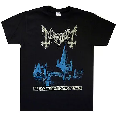 Buy Mayhem De Mysteriis Shirt S M L XL XXL Black Metal T-Shirt Official Band Tshirt • 25.28£