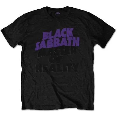 Buy BLACK SABBATH- MASTERS OF REALITY ALBUM Official T Shirt Mens Licensed Merch • 16.98£