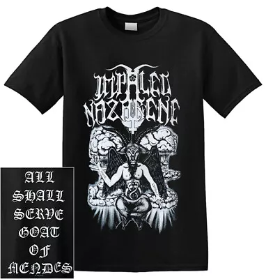 Buy Impaled Nazarene Goat Of Mendes Shirt S-XXL T-Shirt Black Metal Band Tshirt • 19.86£
