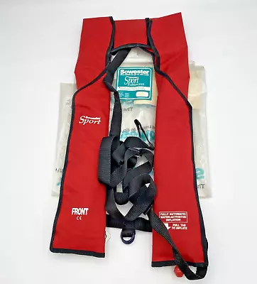 Buy Sowester Sport 150 Newtons Automatic Adult Life Jacket Red                   L13 • 28£