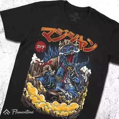 Buy Magician Kaiju T-Shirt Horror King Kong Godzilla Monster Daikaiju Japan Old P971 • 9.99£