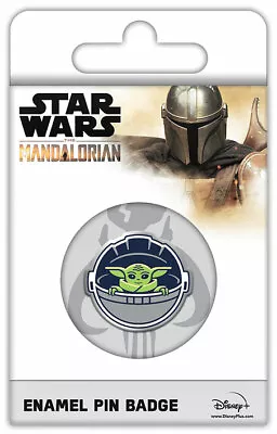 Buy Star Wars The Mandalorian Asset Pod Yoda Enamel Pin Badge 100% Official Merch • 5.25£