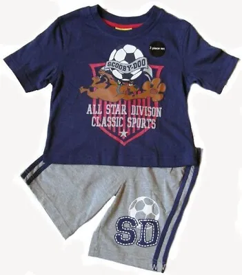 Buy Boys T-shirt Shorts Set Scooby Doo 3-4 Years • 6.99£