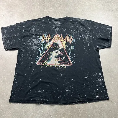 Buy Def Leppard Hysteria Tour Official 2019 T-shirt Mens L • 20£