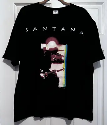 Buy Santana - Shaman Tour RARE Concert T-shirt 2003 • 18.94£
