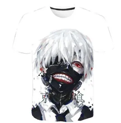Buy Tokyo Ghoul Full Graphic T-Shirt Japan Anime • 48.45£
