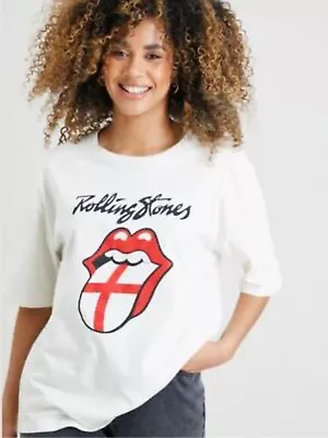 Buy TU - New The Rolling Stones Tee T-Shirt Size 14 • 7.80£