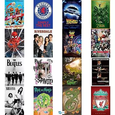 Buy Official Football Merch Poster Rolled Maxi Movie Classic Art • 7.23£