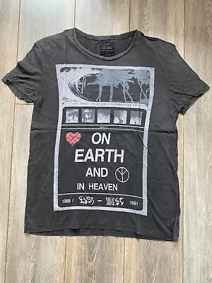 Buy All Saints On Earth And On Heaven Mens T-shirt (small) • 13.99£