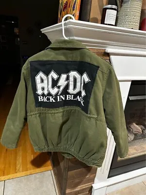 Buy AC/DC Vintage Retro Custom Jacket SM/MS EUC • 51.37£
