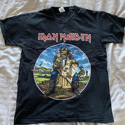 Buy Iron Maiden Legacy Of The Beast Tour Uk Leg Event T Shirt - Men’s Medium • 40£