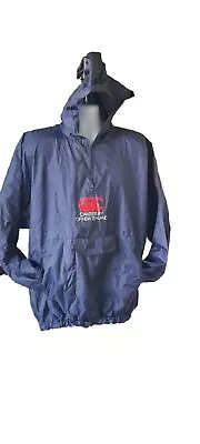 Buy CCC Canterbury Of New Zealand Jacket Size Xl  Navy Blue Pullover Waterproof  • 21.95£