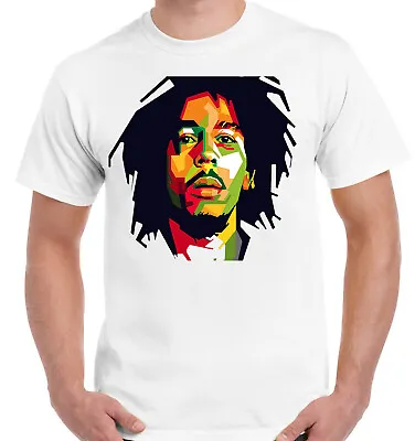 Buy Vintage Bob Marley 2 T-Shirt Jamaican Reggae Music Legend Inspired T Shirts Kids • 7.50£