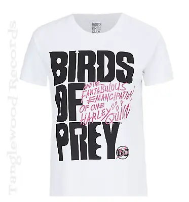 Buy Harley Quinn = Birds Of Prey - Ladies Superhero T Shirts • 9.99£