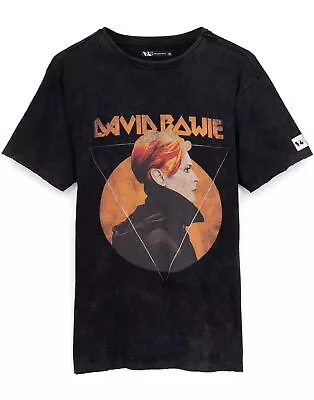 Buy David Bowie Black Short Sleeved T-Shirt (Mens) • 19.99£