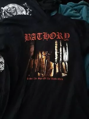 Buy Bathory - Under The Sign Of The Black Mark T-shirt Xxl • 10£