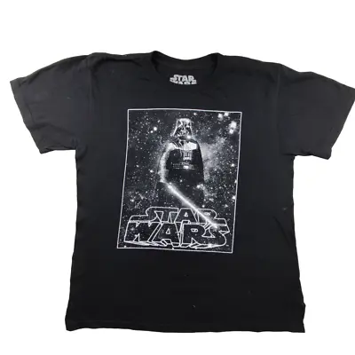 Buy Star Wars Darth Vader Graphic T Shirt Size L Cotton Crew Tee Short Sleeve • 14.24£