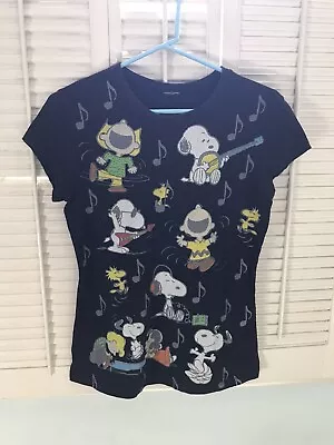 Buy Vintage Peanuts Snoopy Charlie Brown Women’s T Shirt Size Med • 13.26£