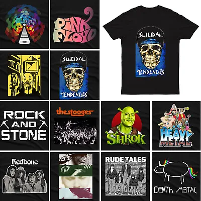 Buy Rock Band Heavy Death Metal Music Punk Mens Womens Oversized T Shirt #P1 #PR #M • 9.99£