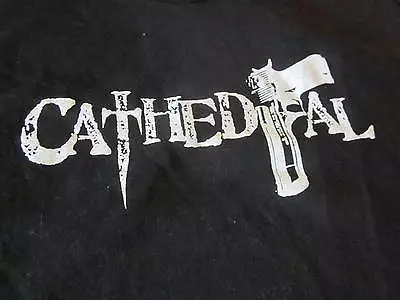 Buy Rare CATHEDRAL SKATES TEE SHIRT HARD TO FIND XL CLEAN • 20.81£
