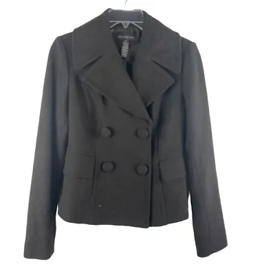 Buy INC Black Wool Pea Coat • 19.30£