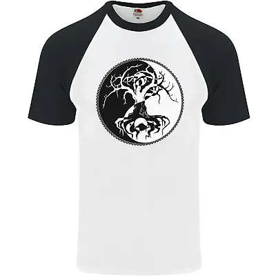 Buy Yggdrasil Tree Mens S/S Baseball T-Shirt • 8.99£