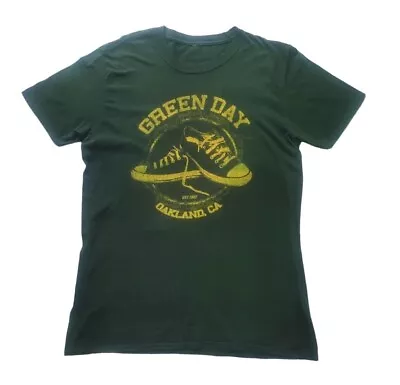Buy Green Day Oakland CA Alstyle Men's Short Sleeve T-Shirt - Size Medium • 20£