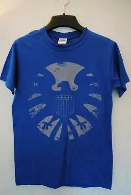 Buy Marvel Avengers Assemble T-shirt Blue New Size Small • 4.99£