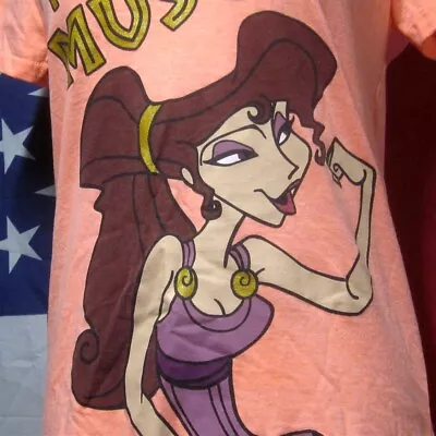 Buy HERCULES Juniors Small T Shirt Disney 1997 Greek Mythology Tee Megara The Muse  • 28.82£