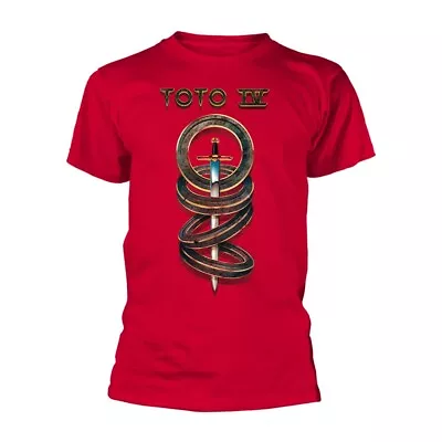 Buy Toto IV Red T-Shirt NEW OFFICIAL • 17.99£