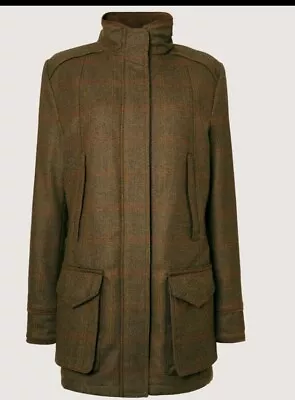Buy £895 New Ladies Women’s Purdey Tweed Shooting Jacket Field Coat Size Large 14 • 550£