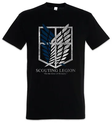 Buy Scouting Legion T-Shirt Attack On Logo Symbol Titan Sign Game Scout Regiment • 27.54£