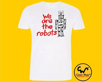Buy LADIES Tshirt Tee T-shirt Band Music We Are The Robots Kraftwerk Music Electroni • 14.99£