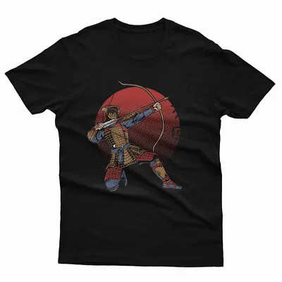 Buy Samurai Warrior Spartan Japanese Art Graphic Cool Gift Tee Men T Shirt #P1#Or#A • 9.99£