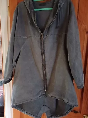 Buy Lightweight, Cotton Mix, Hooded Rock N Roll Jacket, Bought In France, Original • 30£