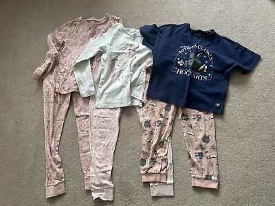Buy Girls Pyjama Set - Aged 7-8 Years • 6£