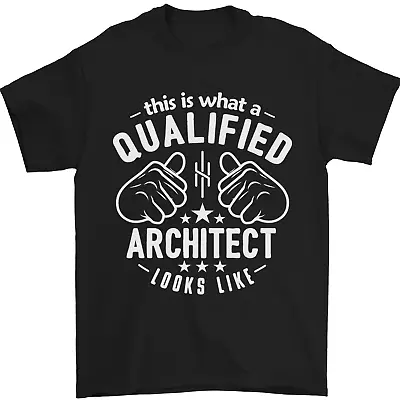 Buy This Is What A Qualified Architect Looks Like Mens T-Shirt 100% Cotton • 10.48£