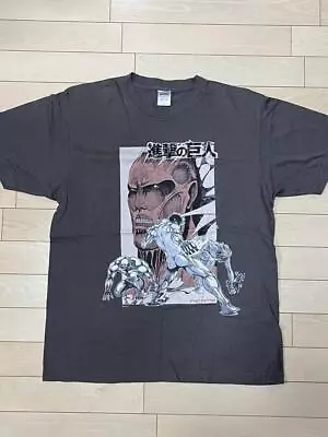 Buy Attack On Titan / Completion Commemorative T-Shirt Charcoal L Size Giant • 48.55£