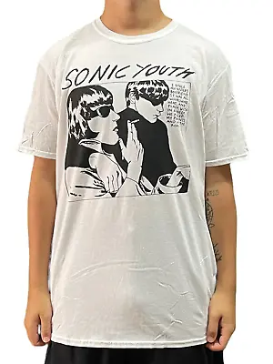 Buy Sonic Youth Goo Album Cover White Official Unisex T Shirt Various Sizes • 15.99£