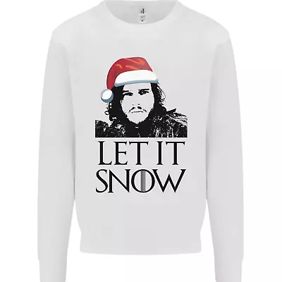 Buy Xmas Let It Snow Funny Christmas Mens Sweatshirt Jumper • 16.99£