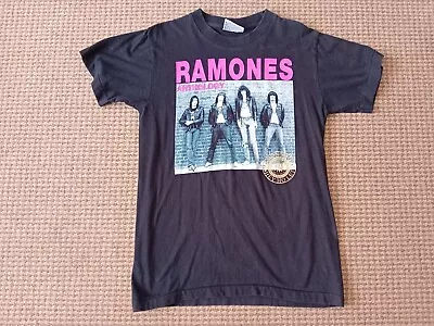 Buy Ramones.t-shirt,original Vintage.anthology.medium.ex. • 120£
