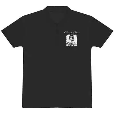 Buy 'Memento Mori With Human Skeleton' Adult Polo Shirt / T-Shirt (PL045622) • 12.99£