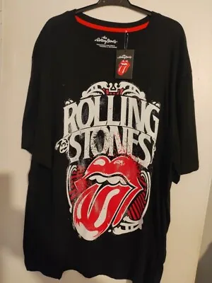 Buy The Rolling Stones Tongue Logo T-shirt Large L XL New • 9.99£